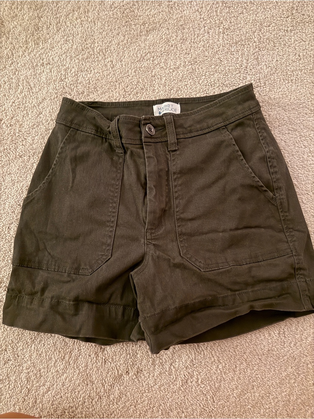Market & Spruce Faded black Utility Women's Shorts